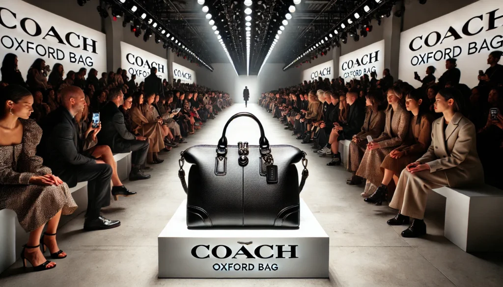 coach oxford bag nyfw