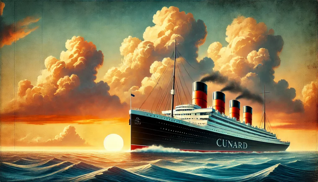 cunard europe-america by w.s. bylitylis